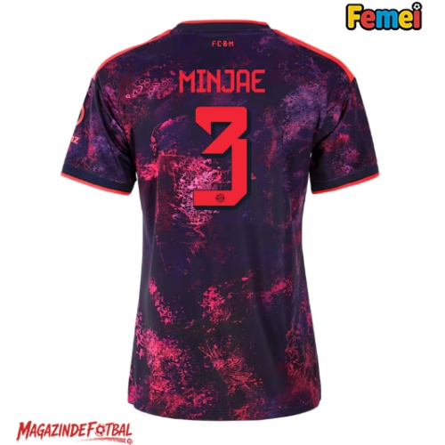 Bayern Munich Kim Min-jae #3 Tricou Fotbal Replică 2026-27 Femei Treilea Bayern Munich Kim Min-jae #3 Tricou Fotbal Replică 2026-27 Femei Treilea